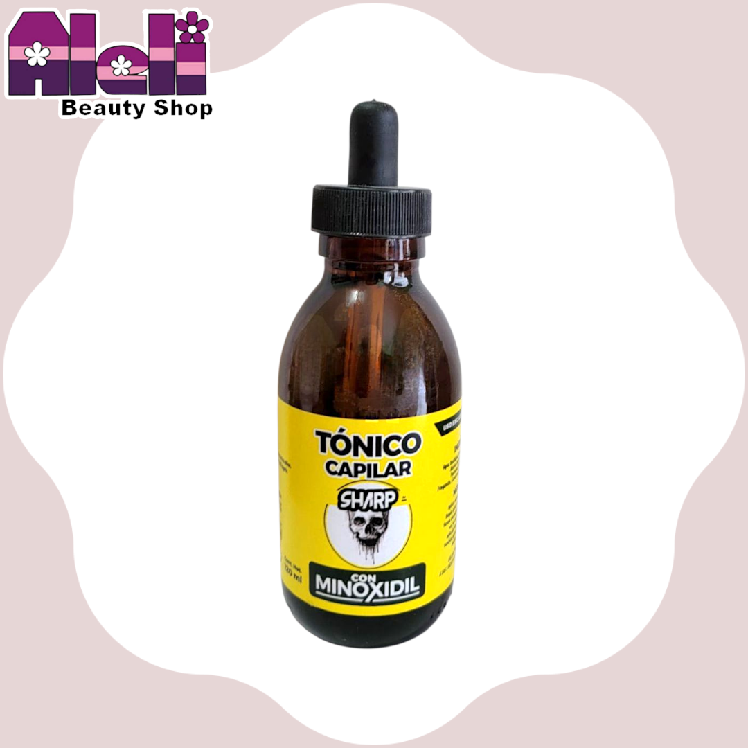 Tonico p/crecer barba y cabello con minoxil Sharp