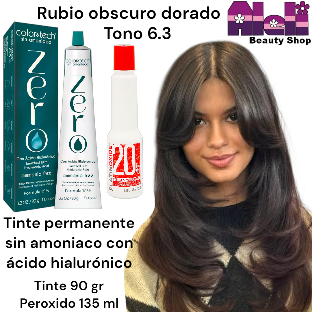 Tinte Zero #6.3 con peroxido