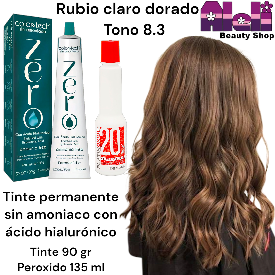 Tinte Zero #8.3 con peroxido