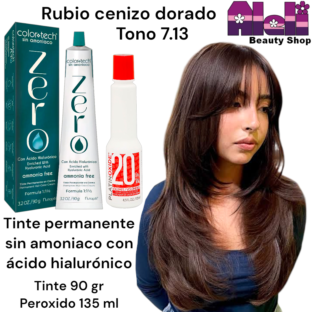 Tinte Zero #7.13 con peroxido
