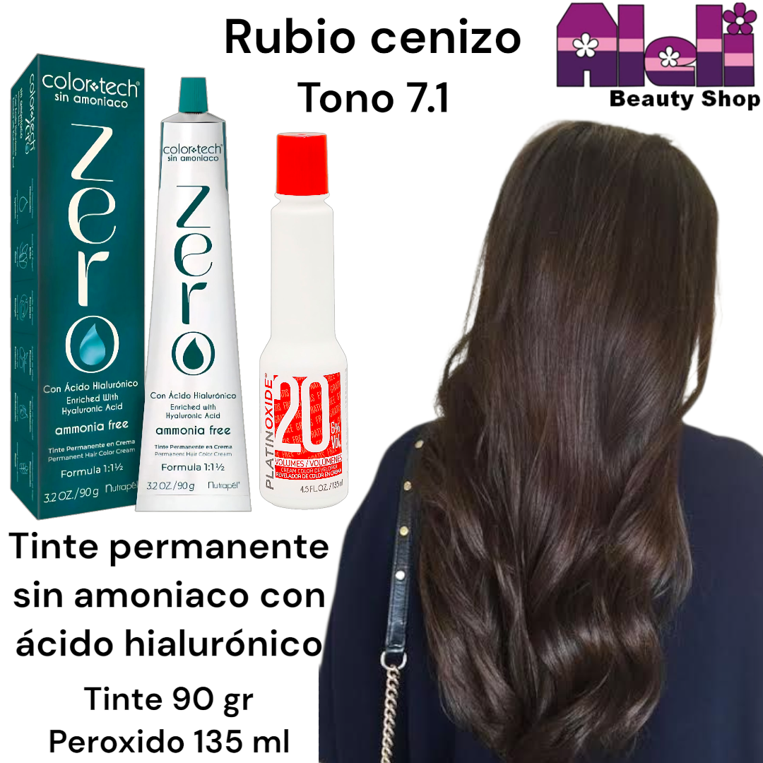 Tinte Zero #7.1 con peroxido