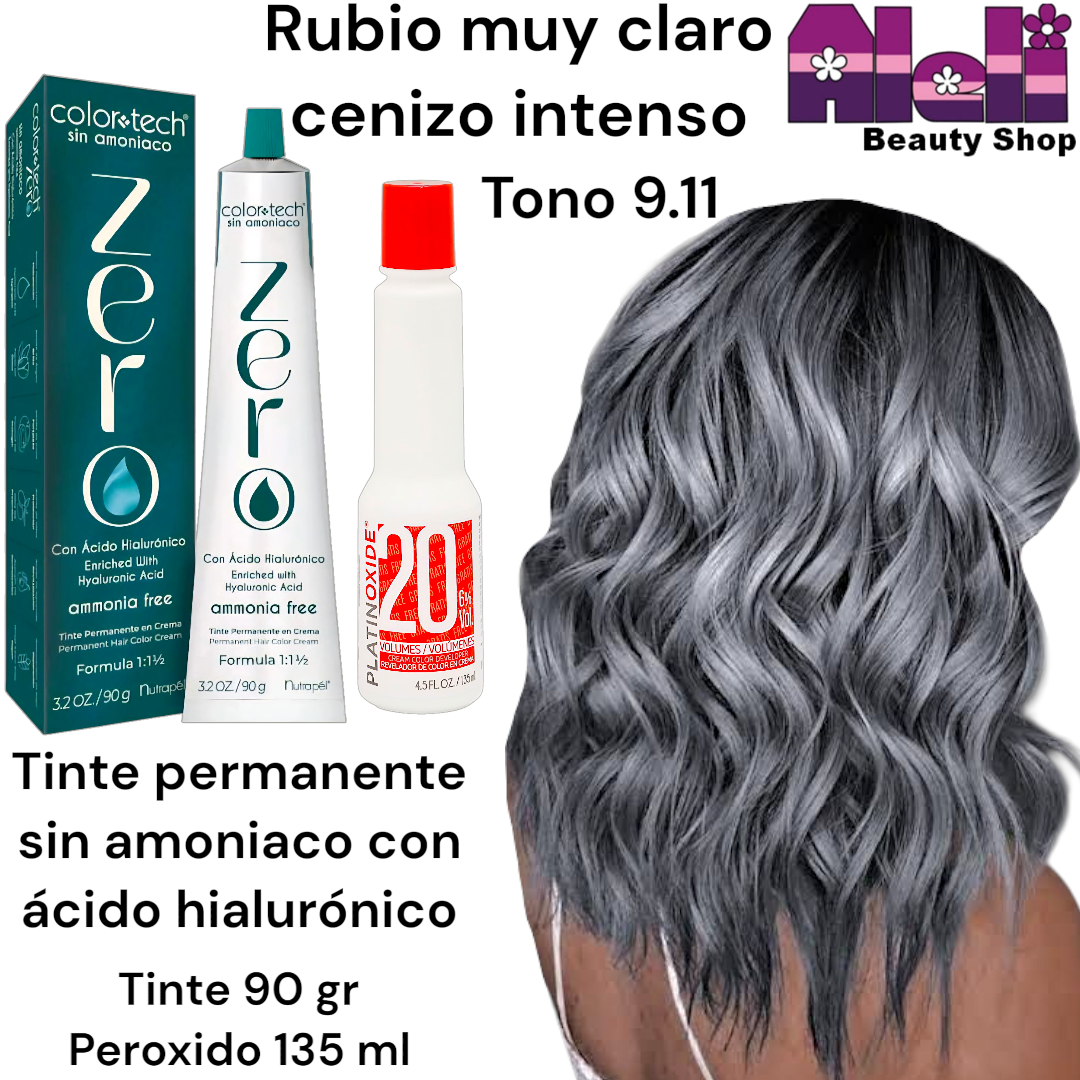 Tinte Zero #9.11 con peroxido