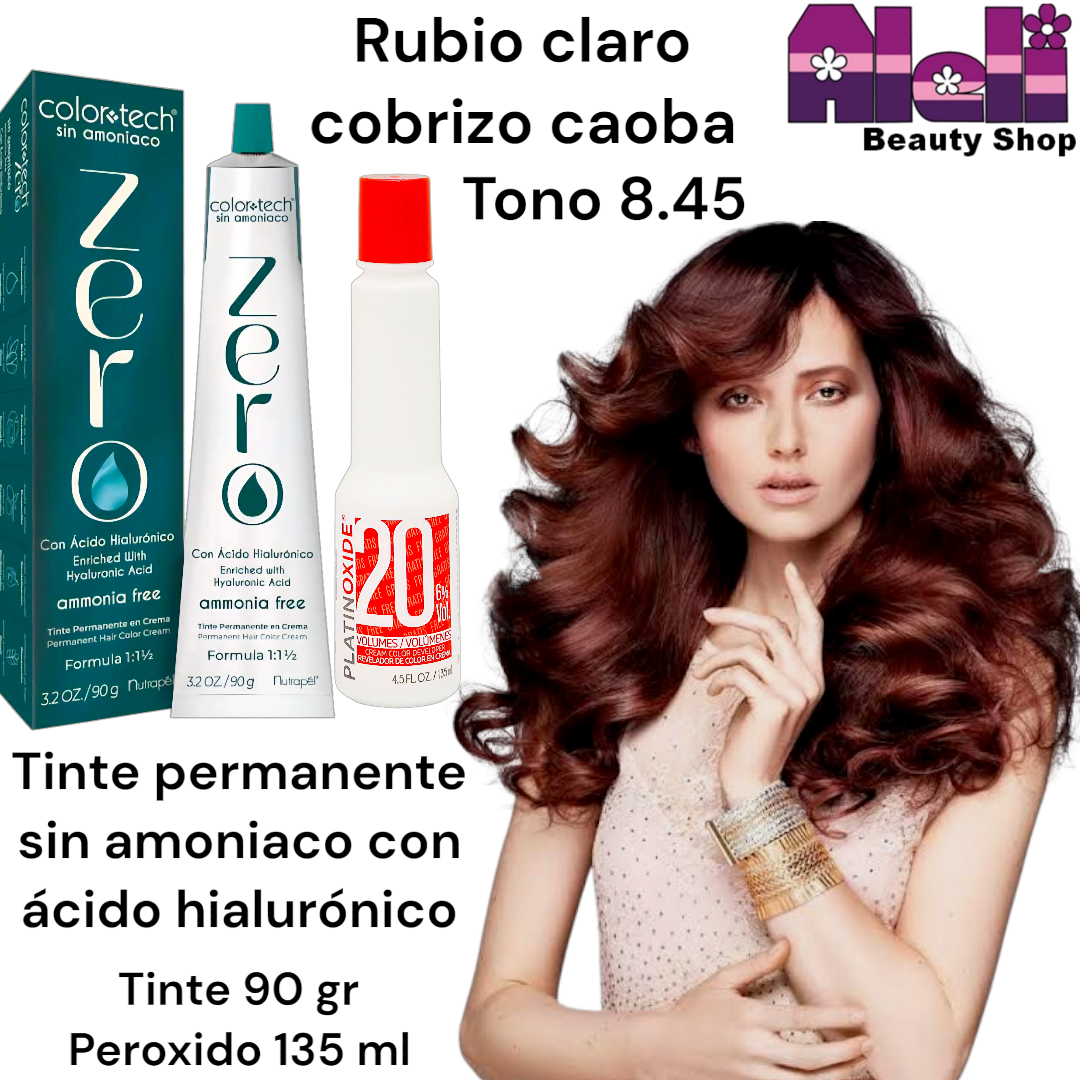 Tinte Zero #8.45 con peroxido