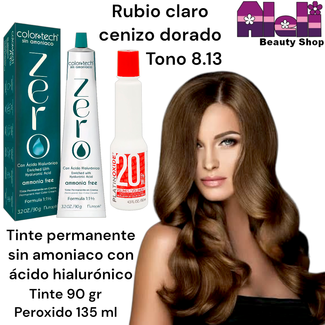 Tinte Zero #8.13 con peroxido
