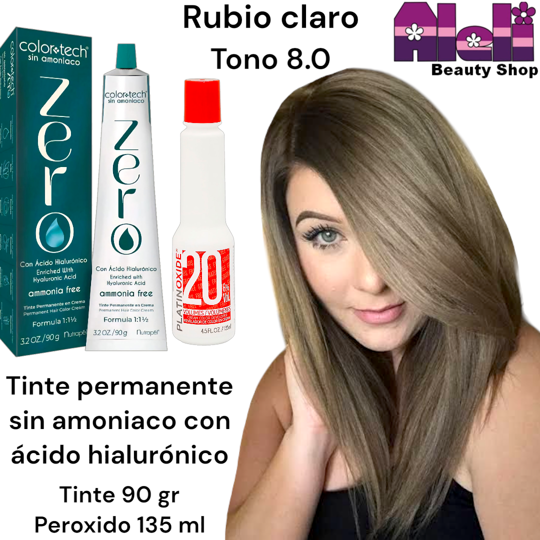 Tinte Zero #8.0 con peroxido