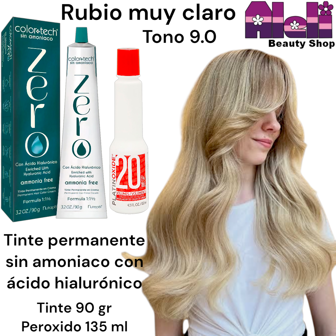 Tinte Zero #9.0 con peroxido