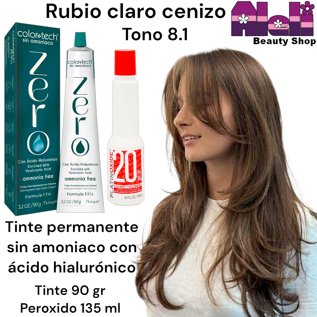 Tinte Zero #8.1 con peroxido