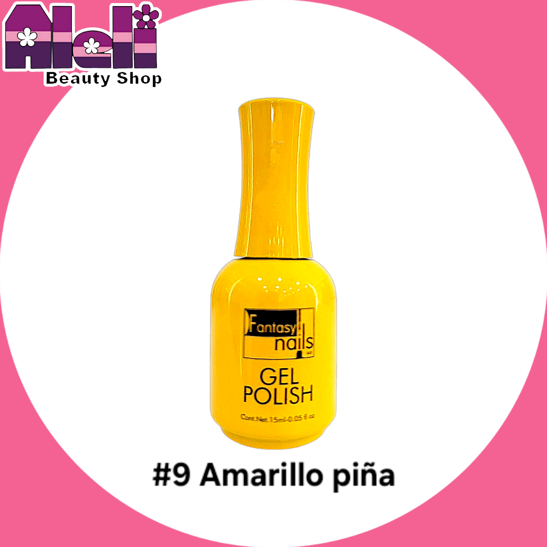 Gel UV #09 amarillo piña Fantasy