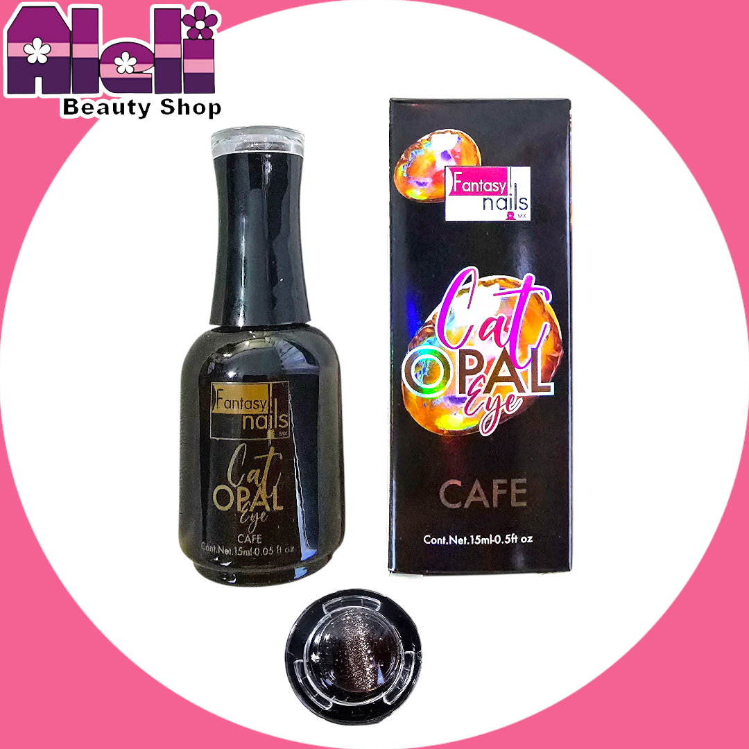 Gel UV cafe opal Cat eye Fantasy