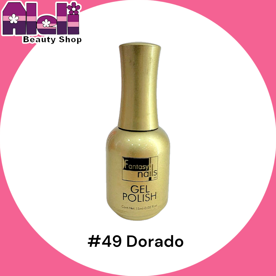 Gel UV #49 dorado Fantasy