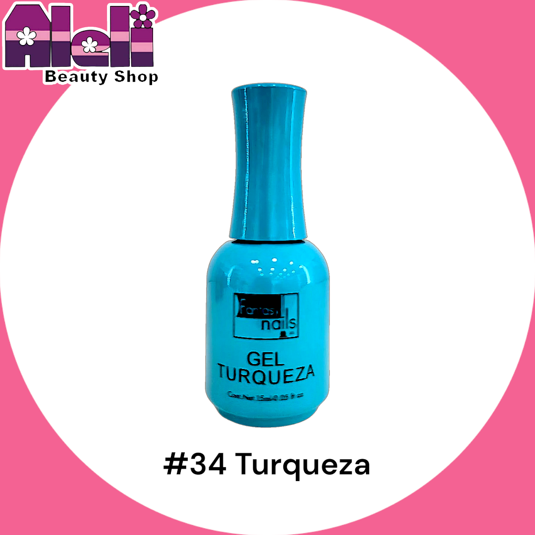 Gel UV #34 turqueza Fantasy