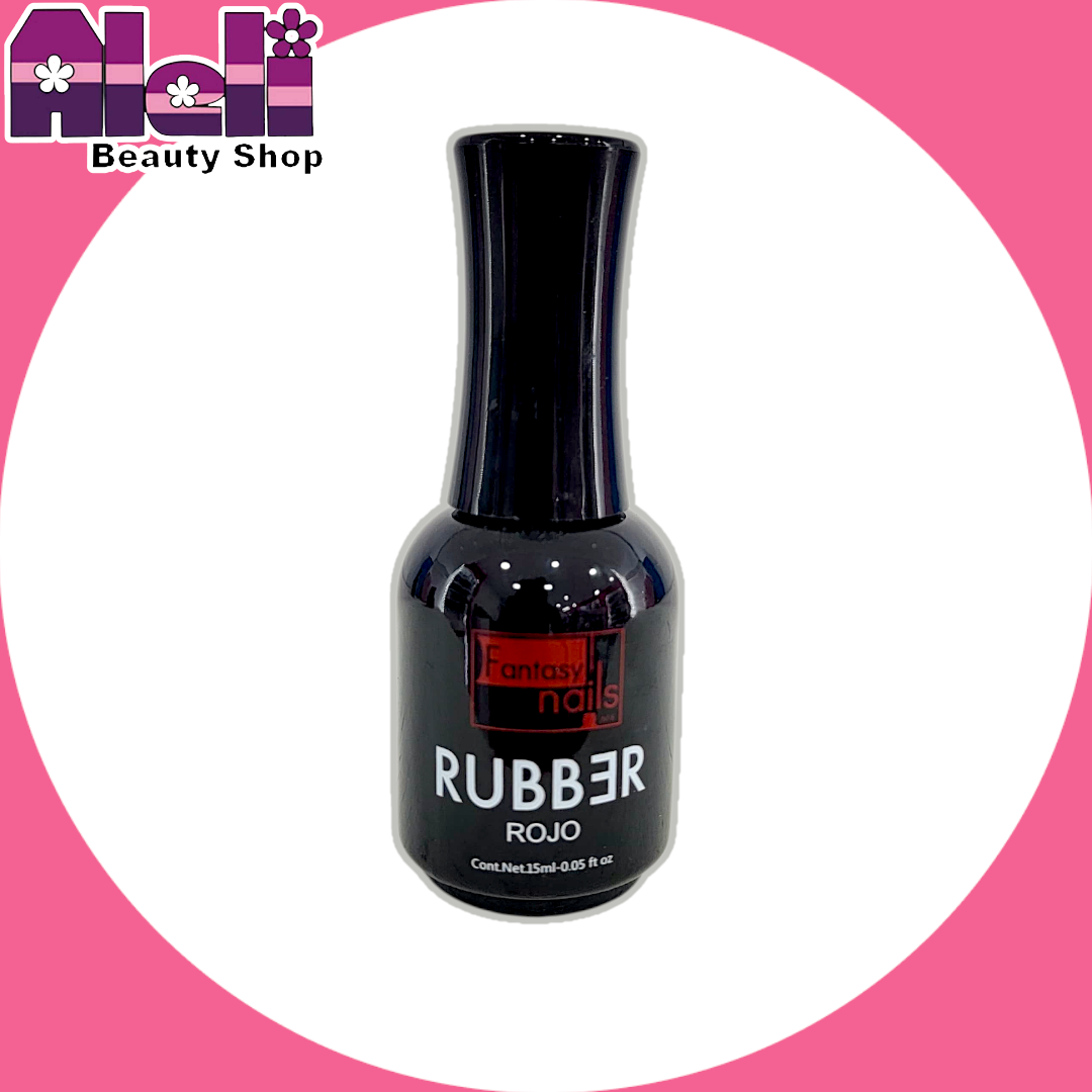 Gel UV rojo Rubber Fantasy