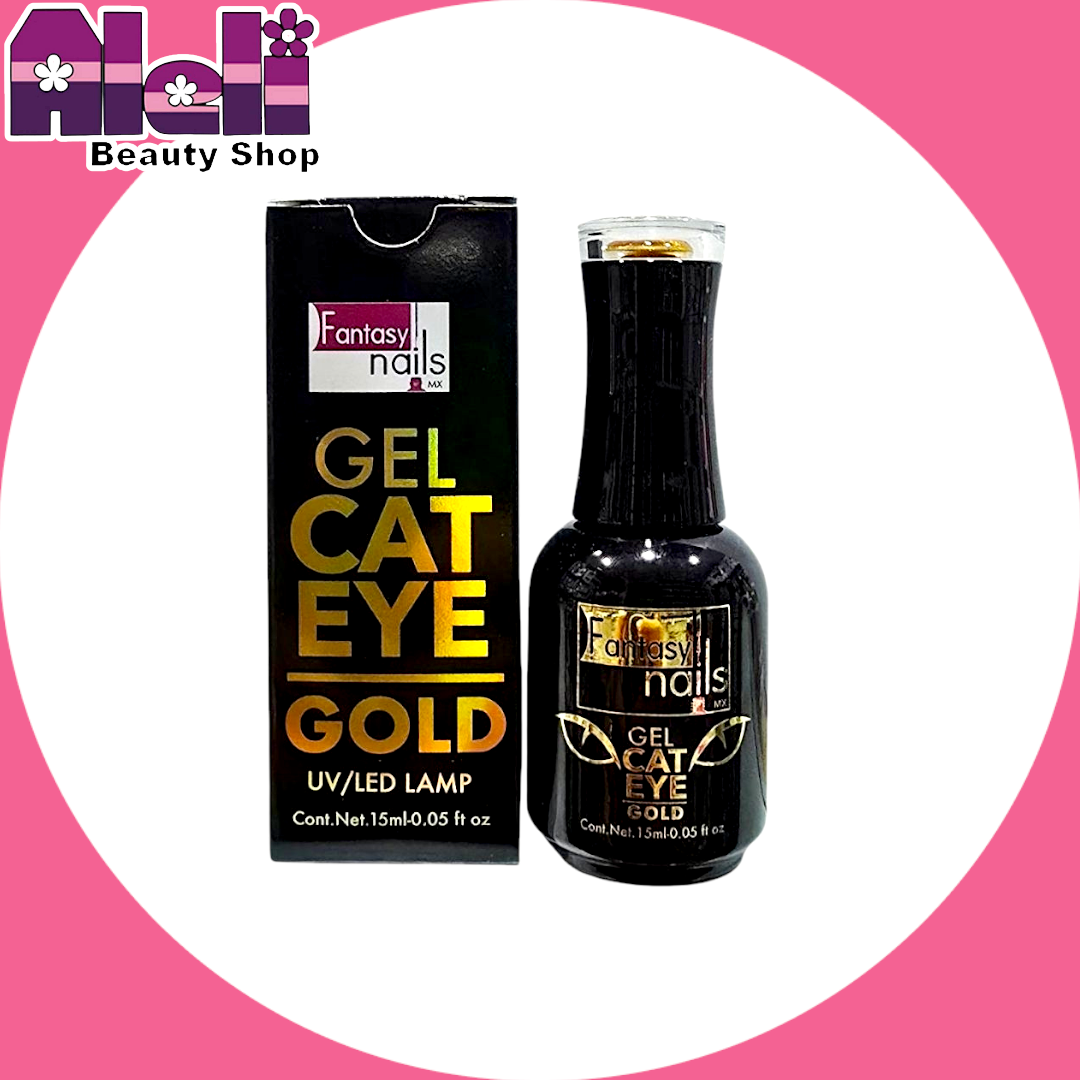 Gel UV gold Cat eye Fantasy