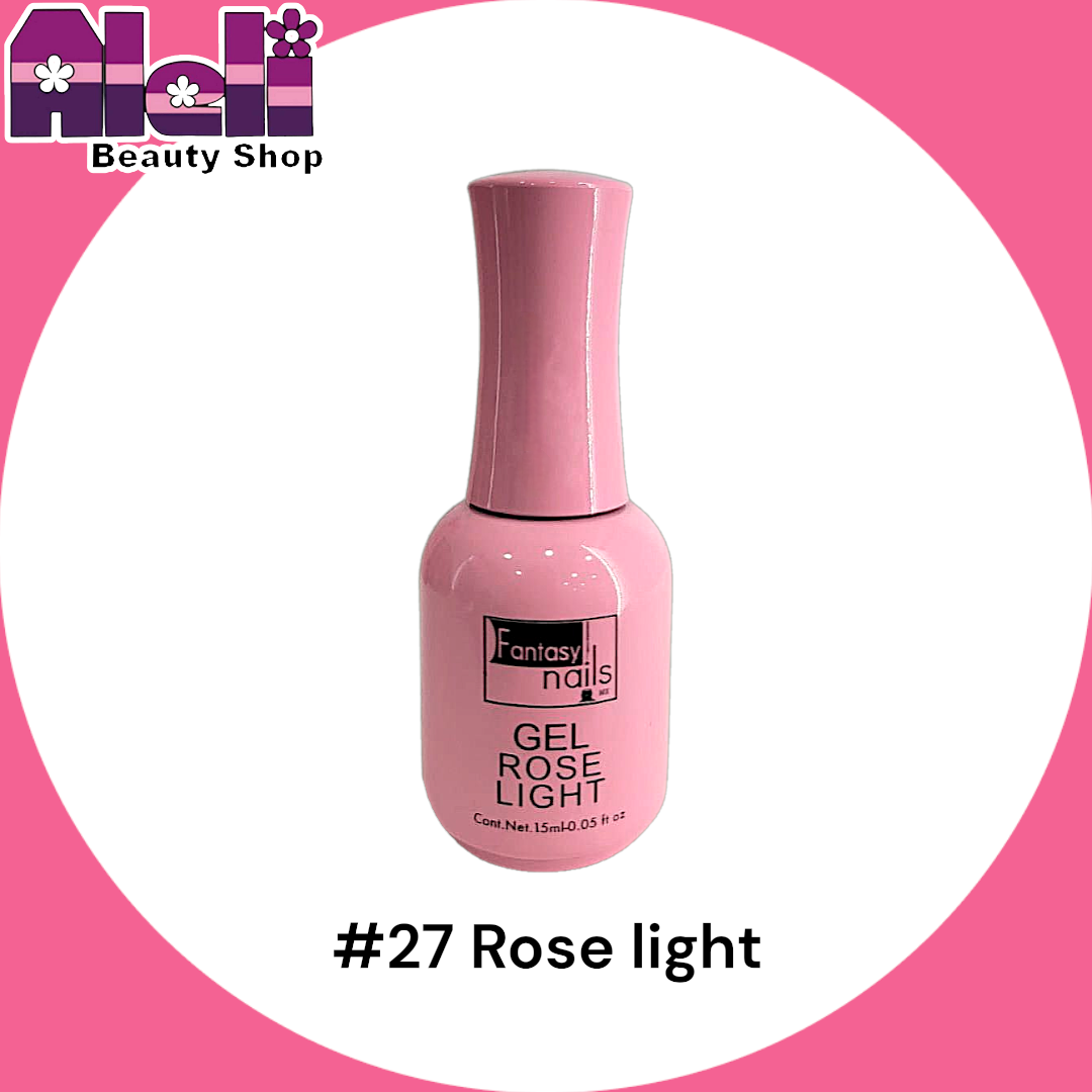Gel UV #27 rose ligth Fantasy